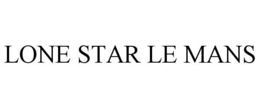 LONE STAR LE MANS - official mark drawing from the USPTO record