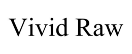 VIVID RAW - official mark drawing from the USPTO record