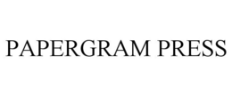 PAPERGRAM PRESS - official mark drawing from the USPTO record
