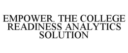 EMPOWER. THE COLLEGE READINESS ANALYTICS SOLUTION - official mark drawing from the USPTO record