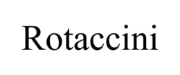ROTACCINI - official mark drawing from the USPTO record
