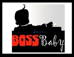 DREAMWORKS BOSS BABY - official mark drawing from the USPTO record