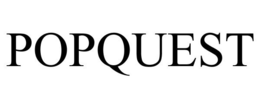POPQUEST - official mark drawing from the USPTO record