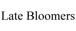 LATE BLOOMERS - official mark drawing from the USPTO record