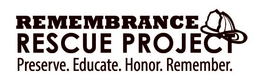 REMEMBRANCE RESCUE PROJECT PRESERVE. EDUCATE.HONOR.REMEMBER. - official mark drawing from the USPTO record