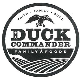 FAITH FAMILY FOOD AND DUCK COMMANDER FAMILY FOODS - official mark drawing from the USPTO record