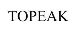 TOPEAK - official mark drawing from the USPTO record