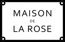 MAISON DE LA ROSE - official mark drawing from the USPTO record