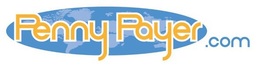 PENNY PAYER.COM - official mark drawing from the USPTO record