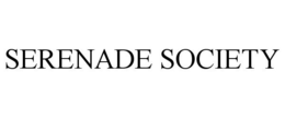 SERENADE SOCIETY - official mark drawing from the USPTO record