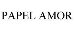 PAPEL AMOR - official mark drawing from the USPTO record