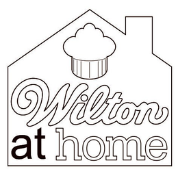 WILTON AT HOME - official mark drawing from the USPTO record