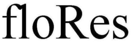 FLORES - official mark drawing from the USPTO record