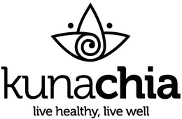 KUNACHIA LIVE HEALTHY, LIVE WELL - official mark drawing from the USPTO record