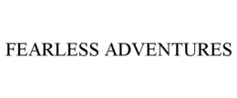 FEARLESS ADVENTURES - official mark drawing from the USPTO record