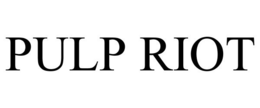 PULP RIOT - official mark drawing from the USPTO record