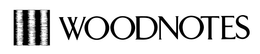 WOODNOTES - official mark drawing from the USPTO record