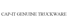 CAP-IT GENUINE TRUCKWARE - official mark drawing from the USPTO record