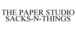 THE PAPER STUDIO SACKS-N-THINGS - official mark drawing from the USPTO record