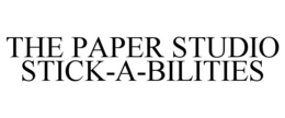 THE PAPER STUDIO STICK-A-BILITIES - official mark drawing from the USPTO record