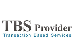 TBS PROVIDER TRANSACTION BASED SERVICES - official mark drawing from the USPTO record