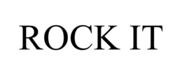 ROCK IT - official mark drawing from the USPTO record