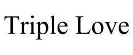 TRIPLE LOVE - official mark drawing from the USPTO record