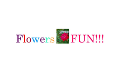 FLOWERS FUN!!! - official mark drawing from the USPTO record