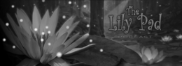 THE LILY PAD PODCAST - official mark drawing from the USPTO record