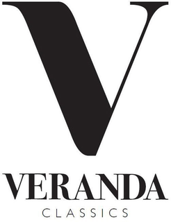V VERANDA CLASSICS - official mark drawing from the USPTO record