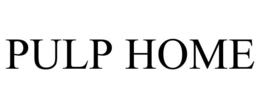 PULP HOME - official mark drawing from the USPTO record