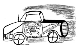 TELE-POSTAL CARRIER SERVICE INC 228-324-2655 "TAKE YOUR POSTAL OUT OF THE SKY AND PUT IT ON THE WIRE!" - official mark drawing from the USPTO record