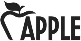 APPLE - official mark drawing from the USPTO record