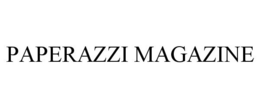 PAPERAZZI MAGAZINE - official mark drawing from the USPTO record