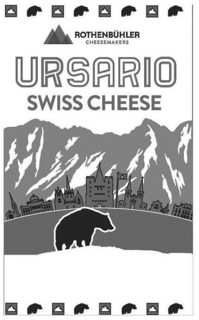 ROTHENBUHLER CHEESEMAKERS URSARIO SWISSCHEESE - official mark drawing from the USPTO record