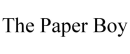 THE PAPER BOY - official mark drawing from the USPTO record