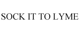 SOCK IT TO LYME - official mark drawing from the USPTO record