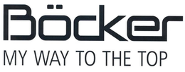 BÖCKER MY WAY TO THE TOP - official mark drawing from the USPTO record