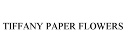 TIFFANY PAPER FLOWERS - official mark drawing from the USPTO record