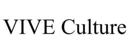 VIVE CULTURE - official mark drawing from the USPTO record