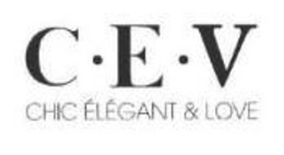 C· E· V CHIC ÉLÉGANT & LOVE - official mark drawing from the USPTO record