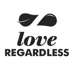 LOVE REGARDLESS - official mark drawing from the USPTO record