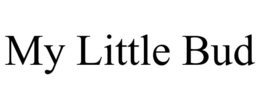 MY LITTLE BUD - official mark drawing from the USPTO record