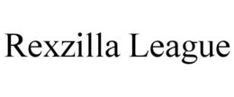 REXZILLA LEAGUE - official mark drawing from the USPTO record