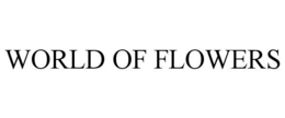 WORLD OF FLOWERS - official mark drawing from the USPTO record
