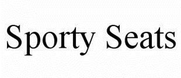 SPORTY SEATS - official mark drawing from the USPTO record