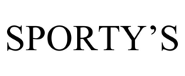 SPORTY'S - official mark drawing from the USPTO record