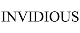 INVIDIOUS - official mark drawing from the USPTO record