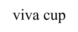 VIVA CUP - official mark drawing from the USPTO record