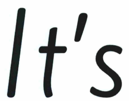 IT'S - official mark drawing from the USPTO record